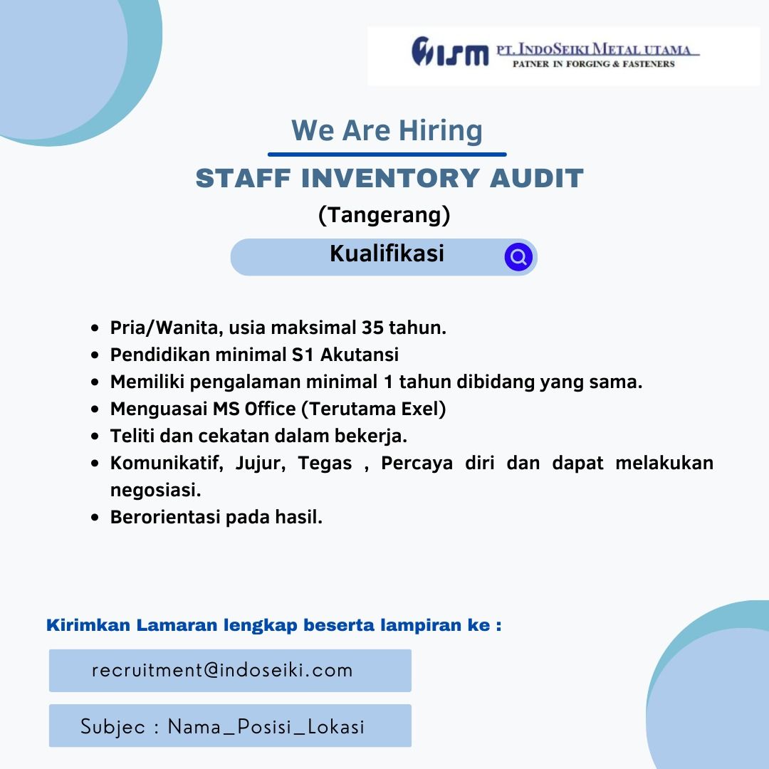 staff inventory audit