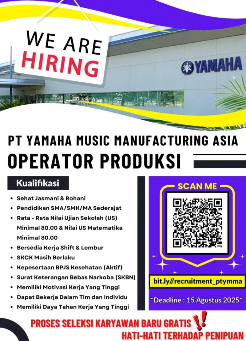 PT Yamaha Music Manufacturing Indonesia