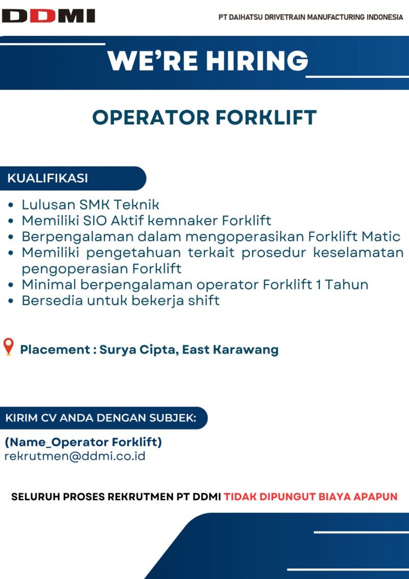 PT Daihatsu Drivetrain Manufacturing Indonesia