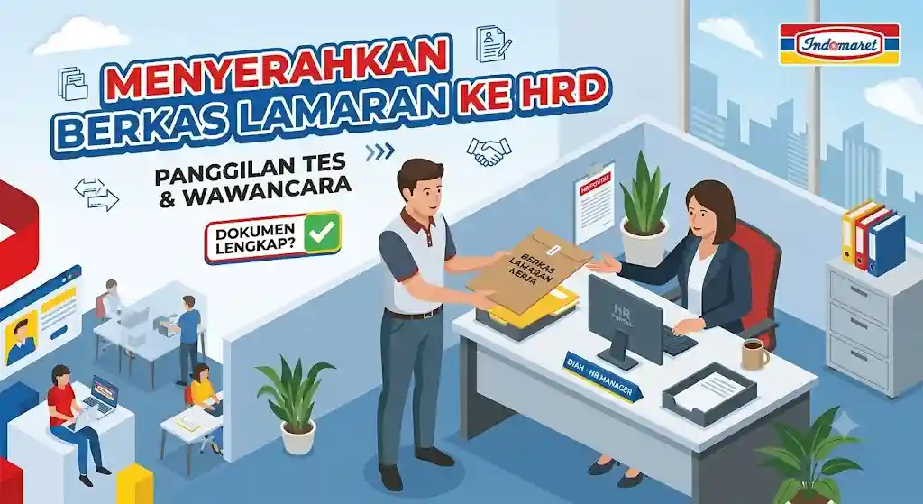 melamar kerja Indomaret offline