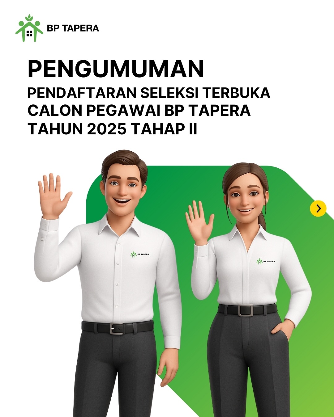 Lowongan Kerja BP Tapera Tahun 2025 - Tahap II